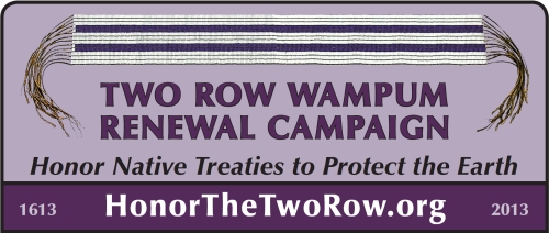 Logo for Two Row Wampum 10-year Anniversary
